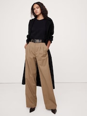 Banana Republic Brown Ultra High Waist Wide Leg Trousers - Image 1 of 1