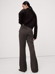Banana Republic Grey High Rise Single Pleat Trousers - Image 2 of 4