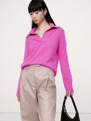 Banana Republic Pink Cashmere Jumper - Image 1 of 1