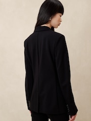 Banana Republic Black Everywhere Ponte Blazer - Image 2 of 4