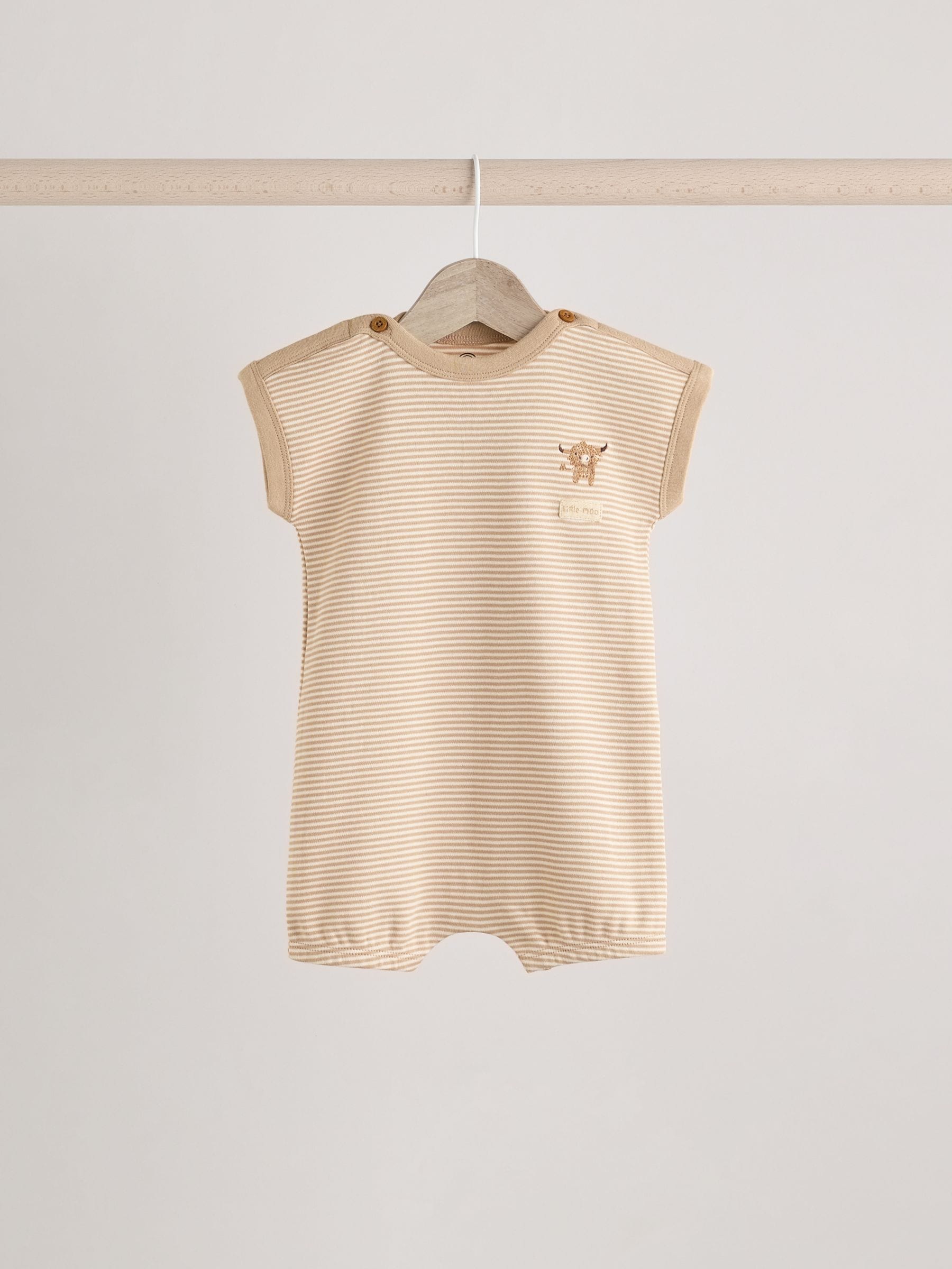 Buy Neutral Hamish Baby Romper from the Next UK online shop