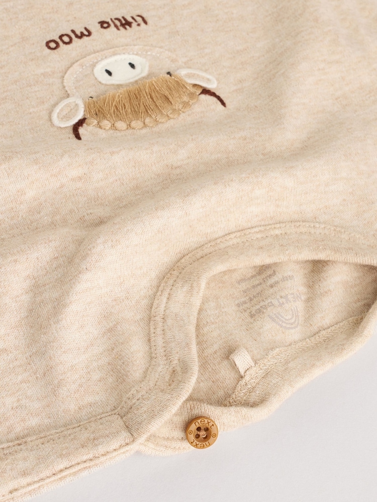 Neutral Hamish Baby Romper (0mths-3yrs) - Image 9 of 11
