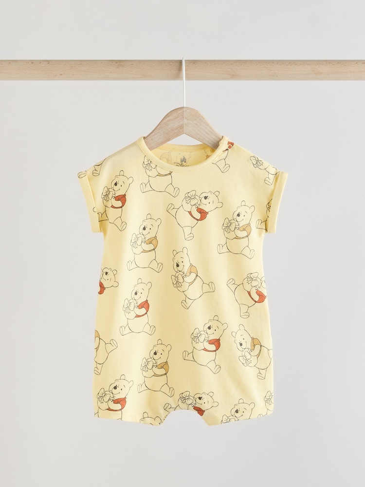 Jaune/Blanc - Lot de 2 barboteuses Baby Winnie The Pooh (0mois3ans) - Image 3 of 9