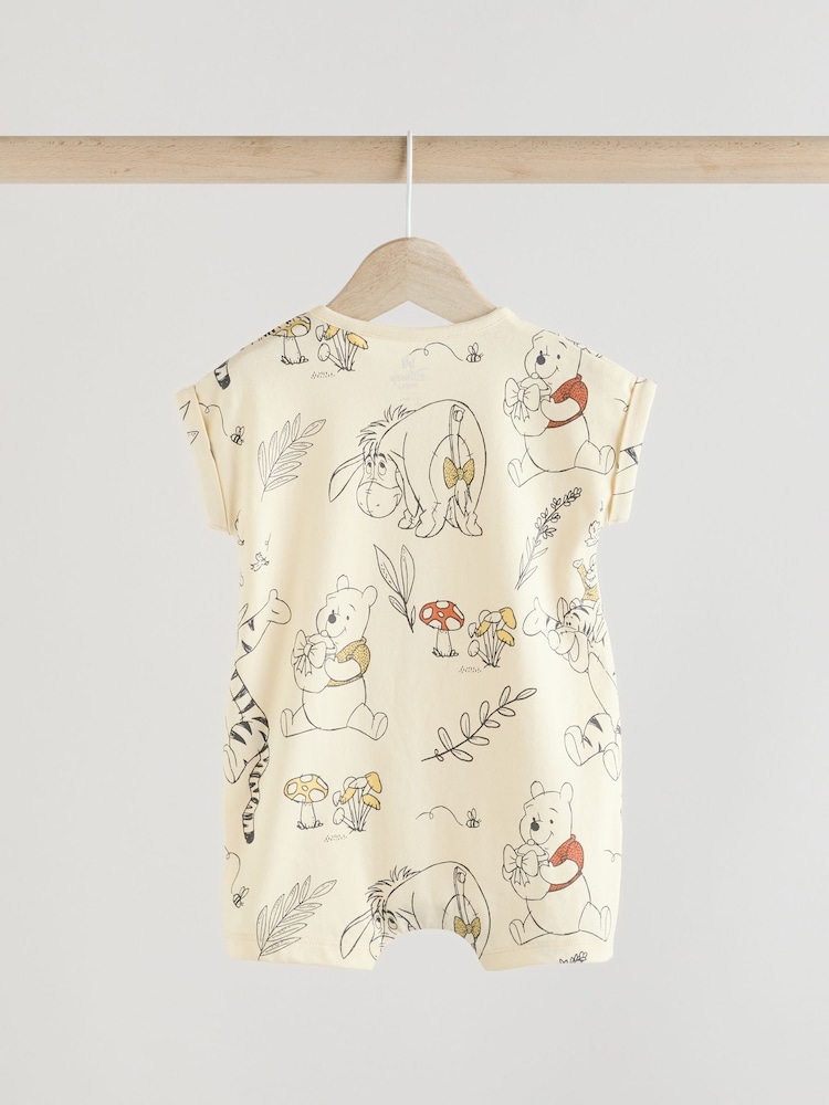 Jaune/Blanc - Lot de 2 barboteuses Baby Winnie The Pooh (0mois3ans) - Image 5 of 9