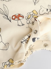 Yellow/White Baby Winnie The Pooh Rompers 2 Pack (0mths-3yrs) - Image 9 of 9