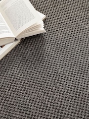 Origin Rugs Dark Grey Hand Woven Sisal Circle Rug - Image 2 of 4