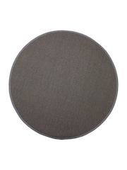 Origin Rugs Dark Grey Hand Woven Sisal Circle Rug - Image 4 of 4