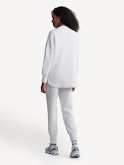 Varley Ivory Marl Paige Longline Sweatshirt - Image 3 of 5