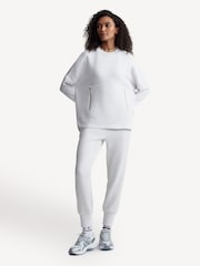 Varley Ivory Marl Paige Longline Sweatshirt - Image 4 of 5