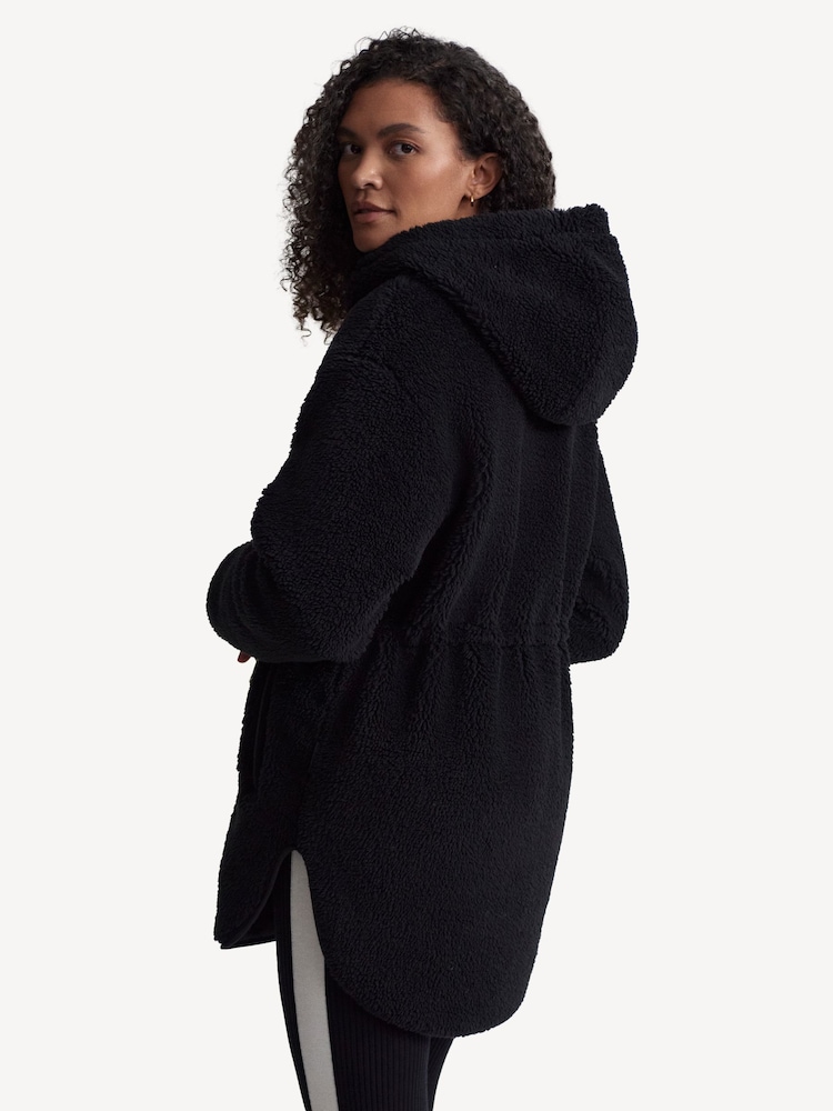 Varley Black Lowens Sherpa Jacket - Image 2 of 6