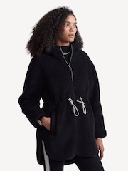 Varley Black Lowens Sherpa Jacket - Image 3 of 6