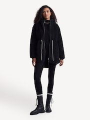 Varley Black Lowens Sherpa Jacket - Image 4 of 6