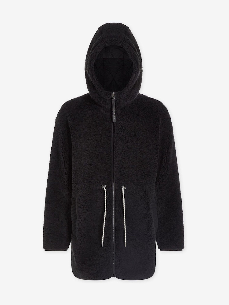 Varley Black Lowens Sherpa Jacket - Image 6 of 6