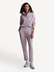 Varley Mauve Marl The Rolled Cuff Joggers - Image 2 of 8
