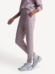Varley Mauve Marl The Rolled Cuff Joggers - Image 7 of 8