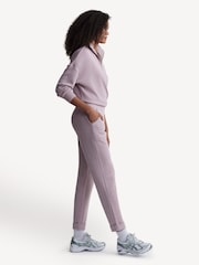 Varley Mauve Marl Hawley Half Zip Sweatshirt - Image 5 of 7