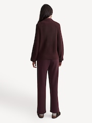 Varley Deep Mahogany Tessa Knit Jacket - Image 2 of 7