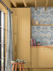 William Morris At Home Lawn Daisy Gallery Emulsion 2.5L Paint - Image 1 of 5