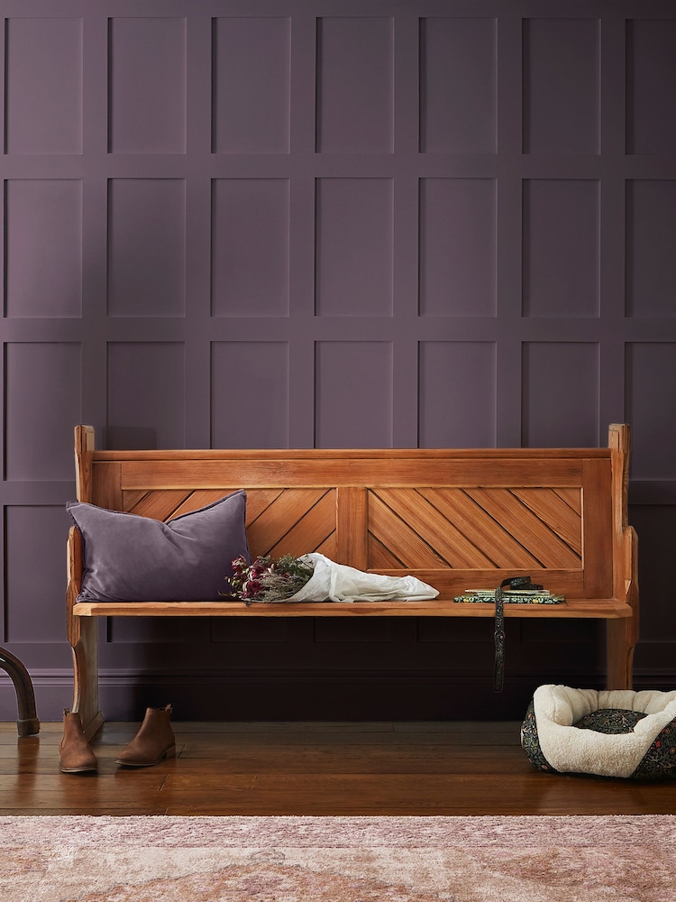 William Morris At Home Winter Purple Gallery Emulsion 2.5L Paint - Image 1 of 5