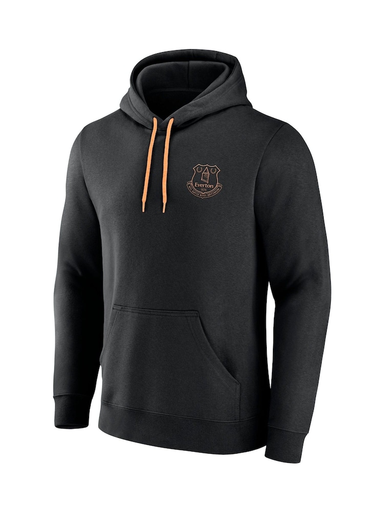 Fanatics Small Everton Essentials Crest Black Hoodie - Image 1 of 3