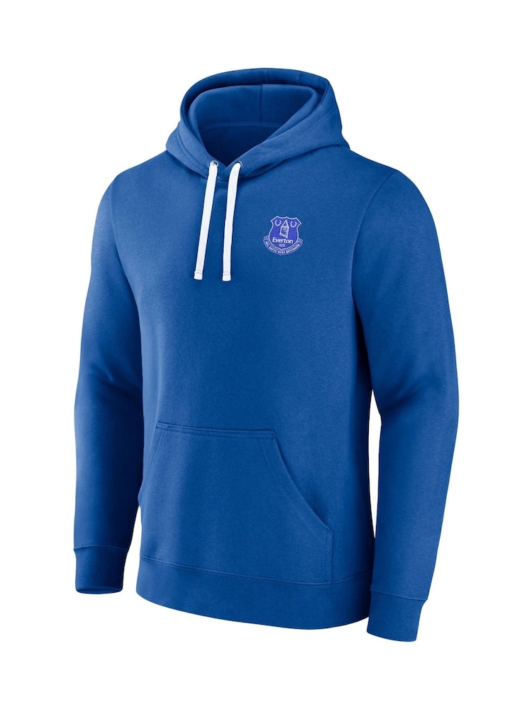 Fanatics Small Everton Essentials Crest White Hoodie - Image 2 of 3