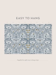 William Morris At Home Blue African Marigold Fixed Size 4M Mural - Image 7 of 8