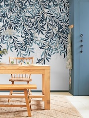 William Morris At Home Blue Willow Bough Fixed Size 4M Mural - Image 1 of 5