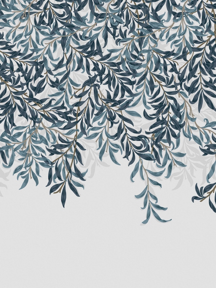 William Morris At Home Blue Willow Bough Fixed Size 4M Mural - Image 2 of 5