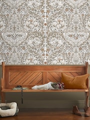William Morris At Home Neutral African Marigold Fixed Size 4M Mural - Image 1 of 5