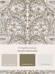 William Morris At Home Neutral African Marigold Fixed Size 4M Mural - Image 5 of 5
