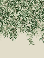 William Morris At Home Green Willow Bough Fixed Size 4M Mural - Image 3 of 5