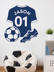 Loveabode Natural Personalised Football Wall Sticker - Image 2 of 4