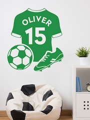 Loveabode Natural Personalised Football Wall Sticker - Image 3 of 4