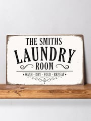 Loveabode Natural Personalised Utility Room Sign - Image 1 of 4