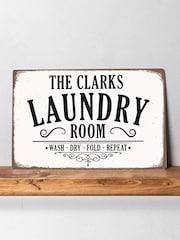 Loveabode Natural Personalised Utility Room Sign - Image 2 of 4