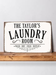 Loveabode Natural Personalised Utility Room Sign - Image 3 of 4