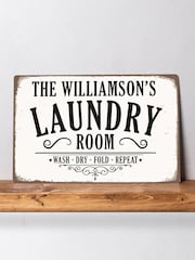 Loveabode Natural Personalised Utility Room Sign - Image 4 of 4