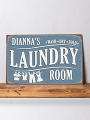Loveabode Natural Personalised Laundry Room Sign - Image 1 of 4