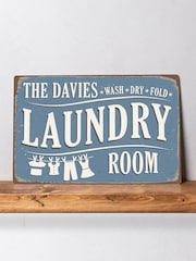 Loveabode Natural Personalised Laundry Room Sign - Image 3 of 4