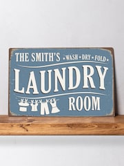 Loveabode Natural Personalised Laundry Room Sign - Image 4 of 4