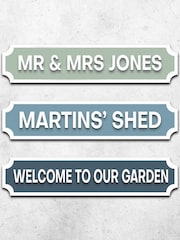 Loveabode Natural Personalised 3D Custom Street Sign - Image 3 of 4