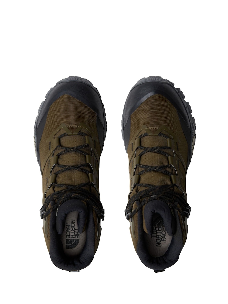 The North Face Black Chrome Mens Offtrail Goretex Mid Hiking Boots - Image 2 of 6