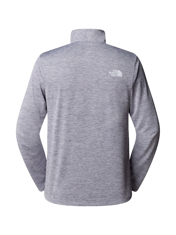 The North Face Grey Black 24/7 Rager Quarter Zip Long Sleeve Tech Top - Image 2 of 2