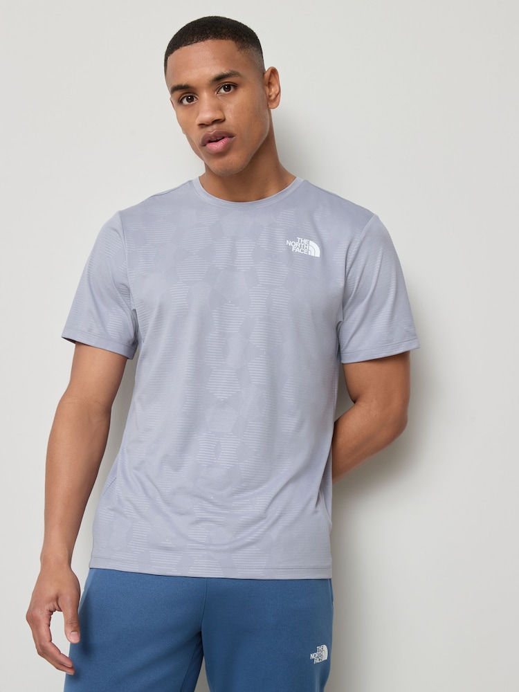 The North Face Grey 24/7 Rager Tech T-Shirt - Image 1 of 3