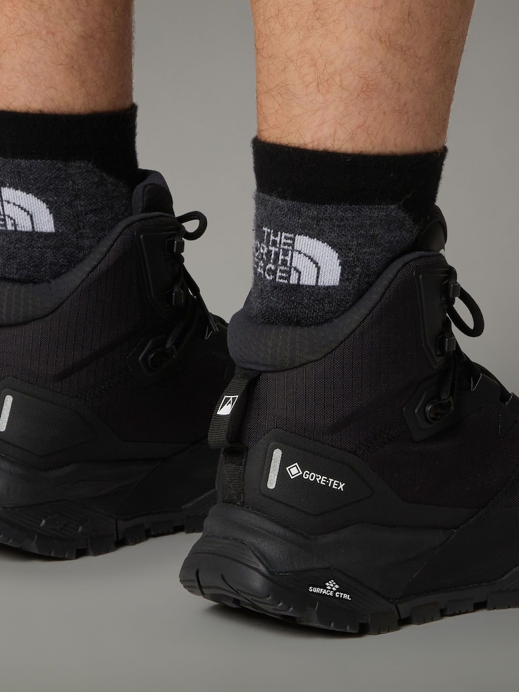 The North Face Black Mens Offtrail Goretex Mid Hiking Boots - Image 6 of 6