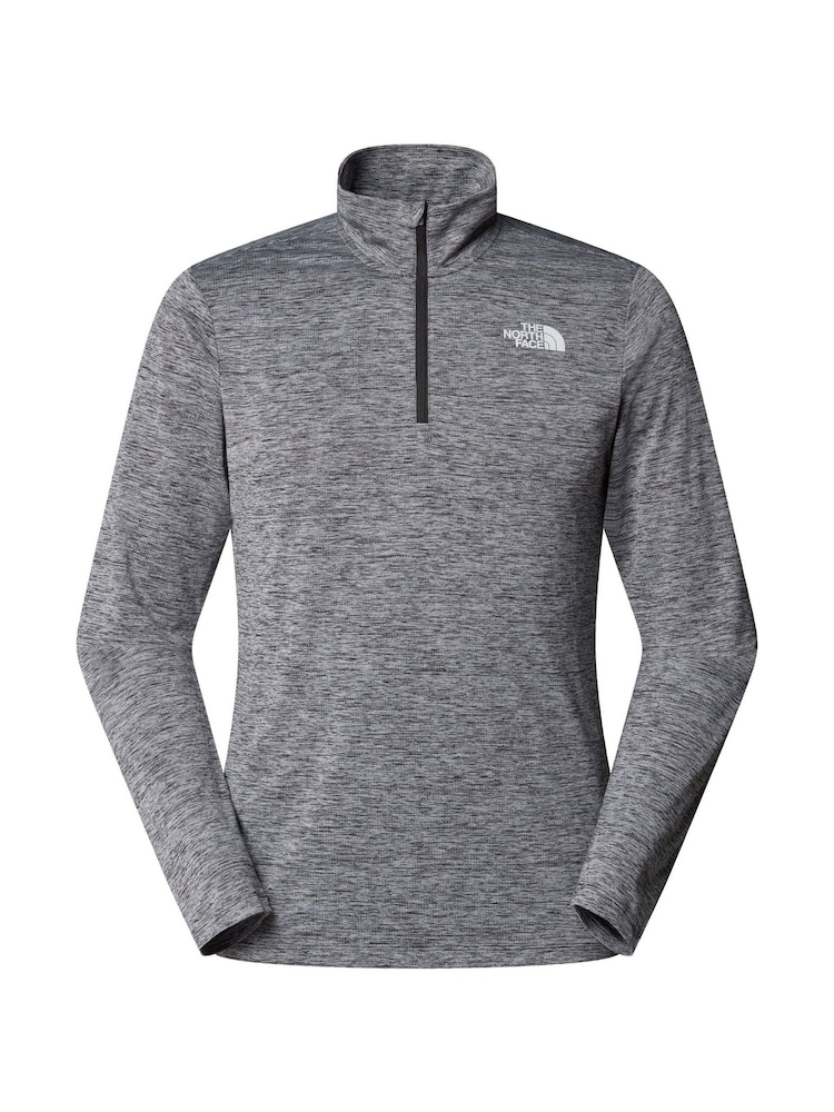 The North Face Black Black 24/7 Rager Quarter Zip Long Sleeve Tech Top - Image 1 of 3