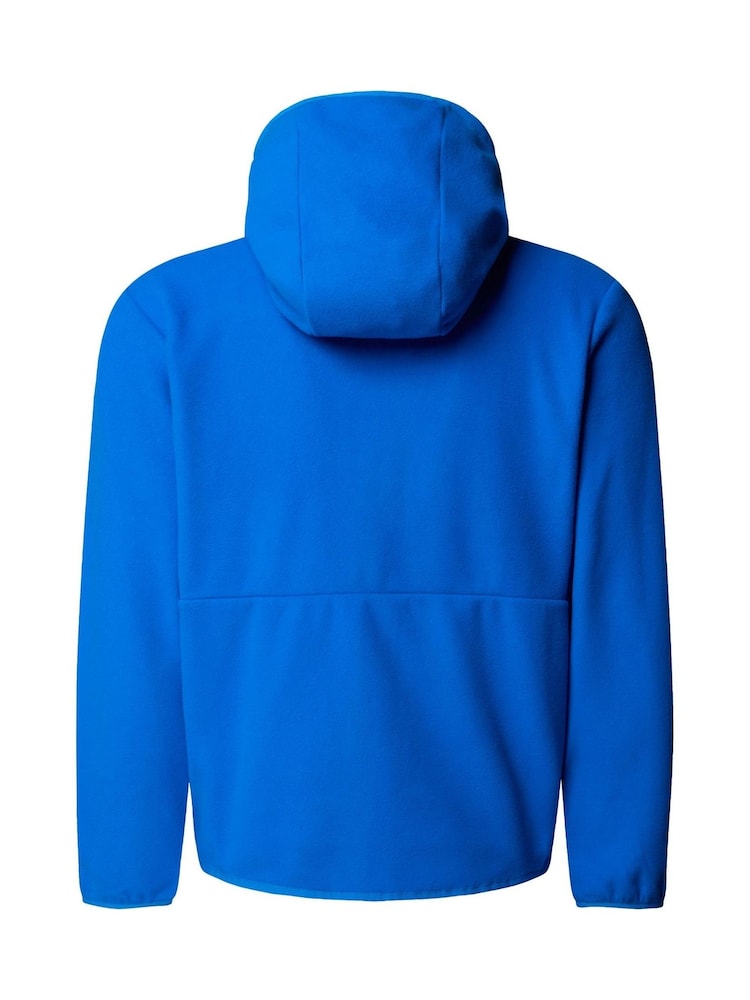 Azul - The North Face Teen Glacier Full Zip Hoodie - Imagen 2 de 2