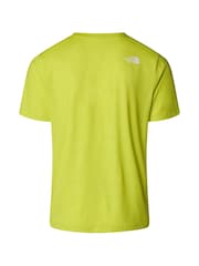 The North Face Green 24/7 Embossed Print Tech T-Shirt - Image 5 of 5