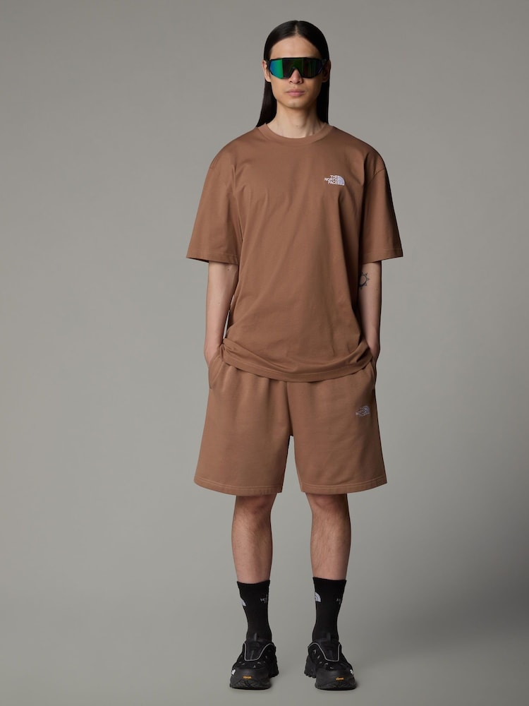 The North Face Brown Essential Oversized T-Shirt - Image 1 of 5