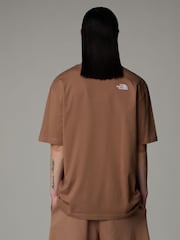 The North Face Brown Essential Oversized T-Shirt - Image 2 of 5